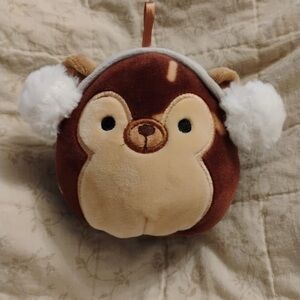Squishmallows Hans the Hedgehog Brown and Cream Plush